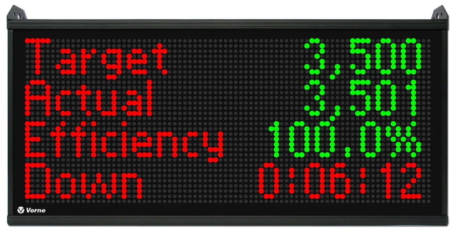 Vorne XL800 Display