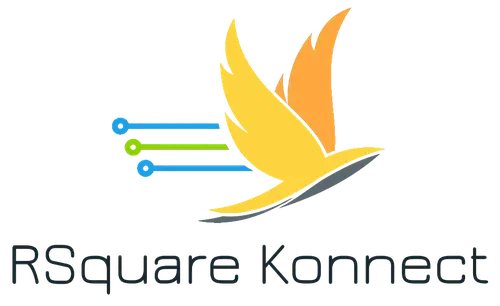 Rsquare Konnect logo.