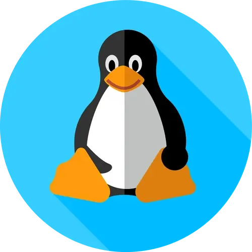 Linux penguin.