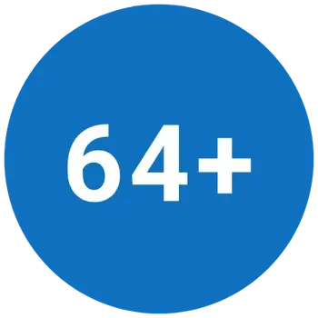 Icon depicting the 64+ reports built into the Vorne XL software.