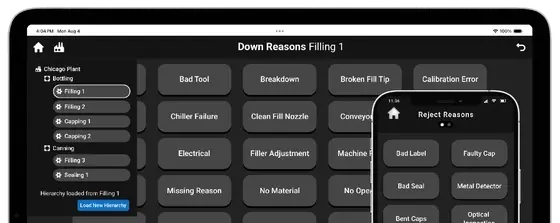 XL Sidekick app on a phone and tablet.