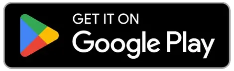 Google Play Store badge and app download link.