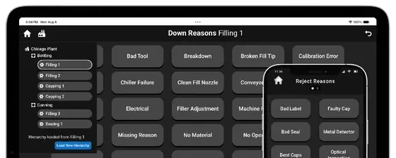 XL Sidekick app on a phone and tablet.